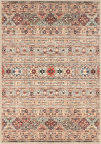 Keen Home Design 9x12 Rug - Machine Washable Area Rug with Non-Slip Backing, Ideal for Living Room, Dining Room, Bedroom - Vintage, Easy Clean, Durable, Low Pile Rug - (9' x 12')