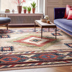 Well Woven Lizette Cream Traditional Medallion Area Rug 9x13 (9'3" x 12'6")
