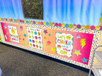 Teacher Created Resources Pink and Orange Color Wash Better Than Paper Bulletin Board Roll (TCR77905)