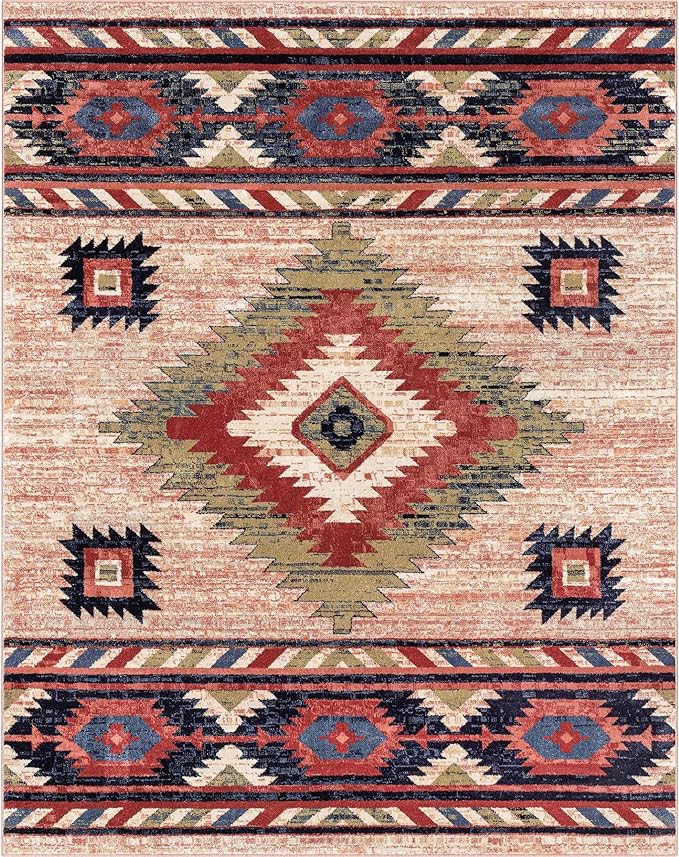 Well Woven Lizette Cream Traditional Medallion Area Rug 9x13 (9'3" x 12'6")